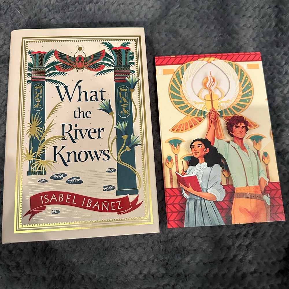 What the River Knows Hardcover by Isabel Ibanez with Print
